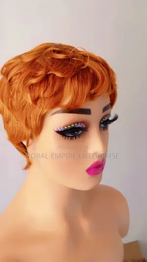 Ginger Pixie Cut