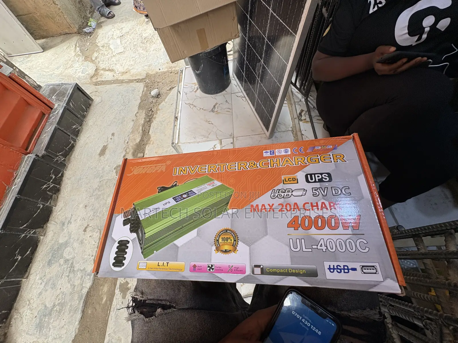 4000w 12v Jonfa Inverter With Charger