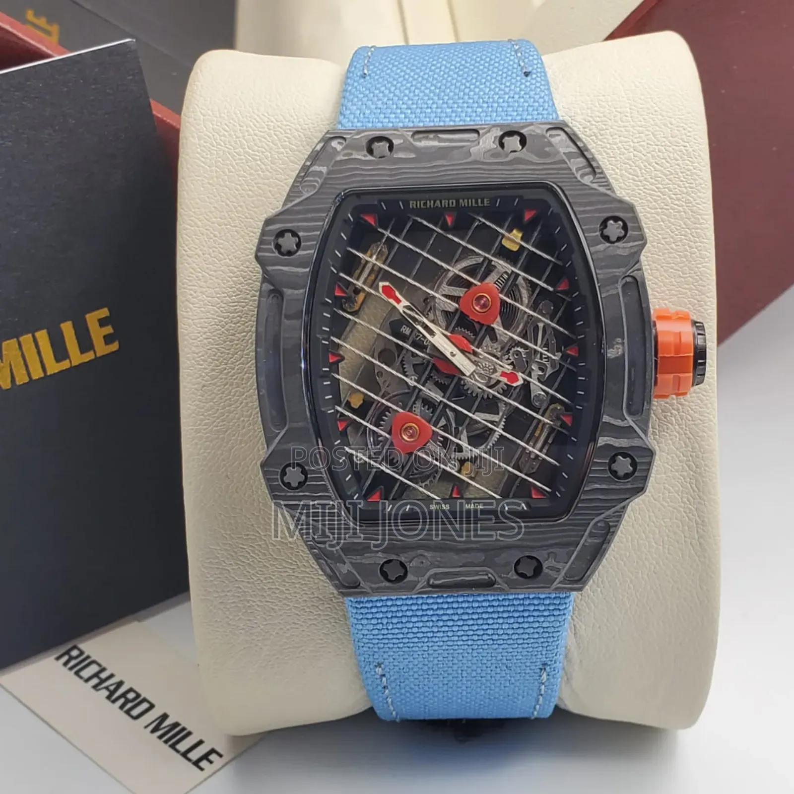Premium Rm Style Automatic Watch | Leather Strap | Men's Collection