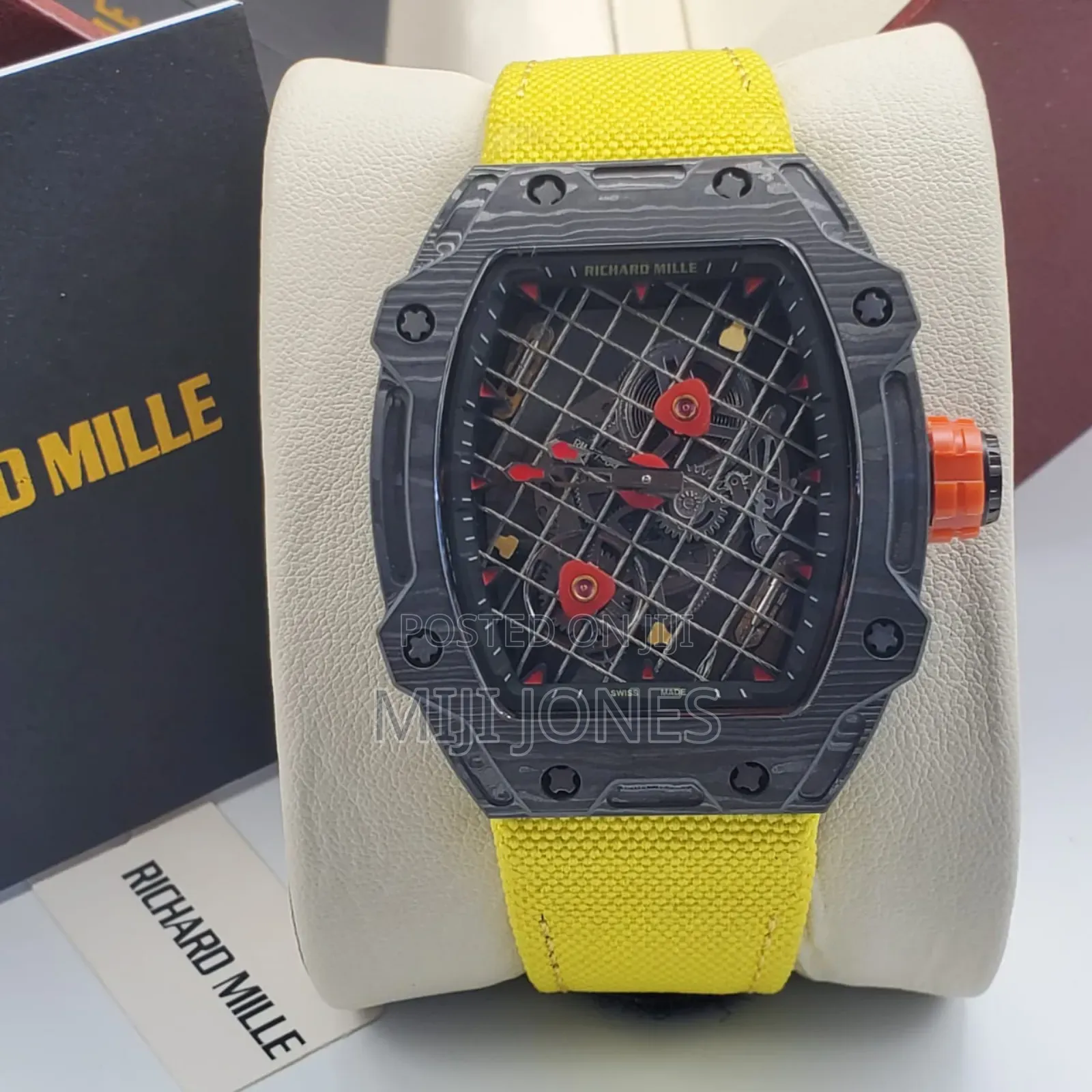 Premium Rm Style Automatic Watch | Leather Strap | Men's Collection