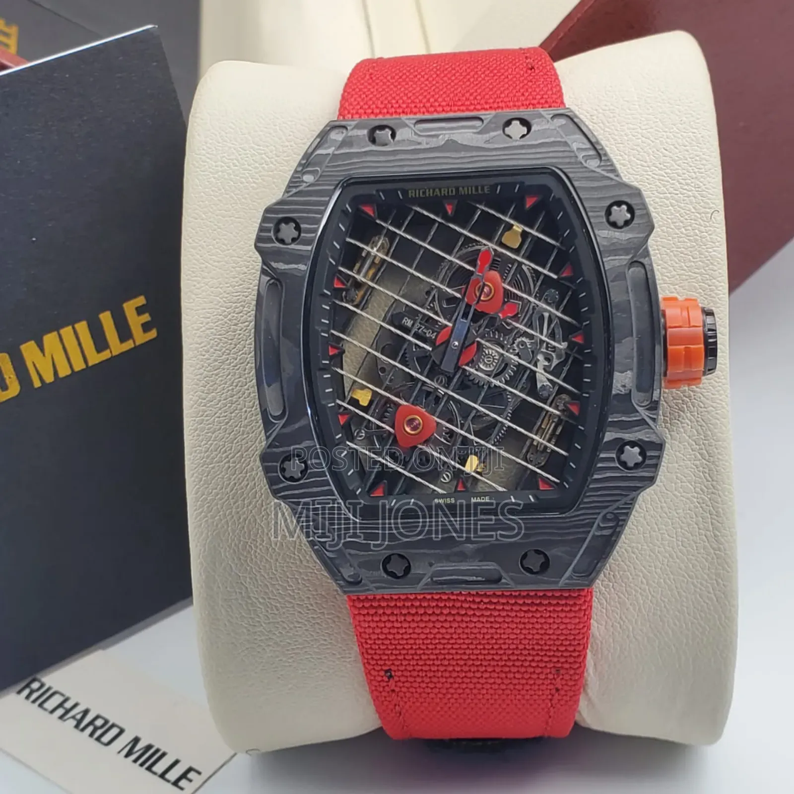 Premium Rm Style Automatic Watch | Leather Strap | Men's Collection