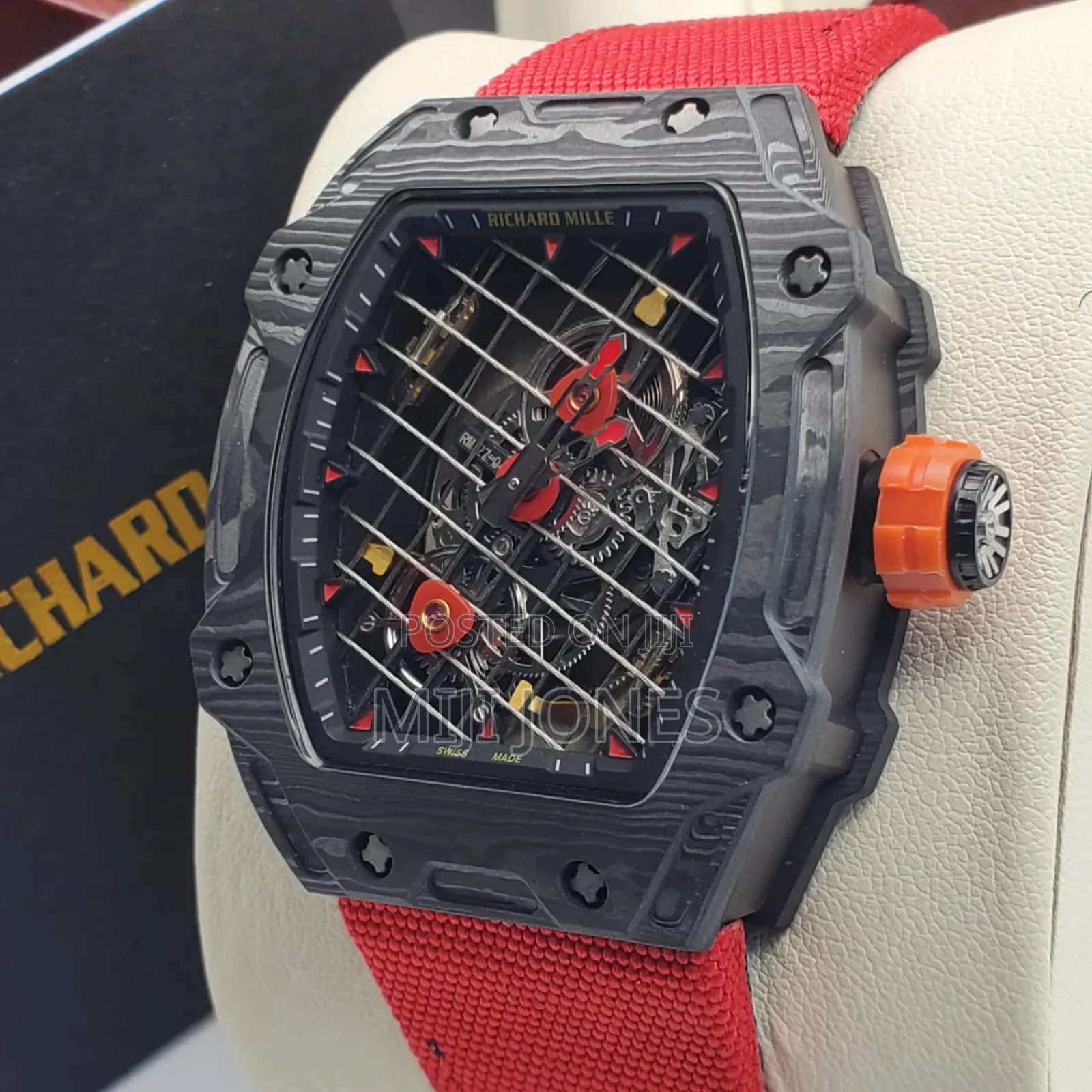 Premium Rm Style Automatic Watch | Leather Strap | Men's Collection