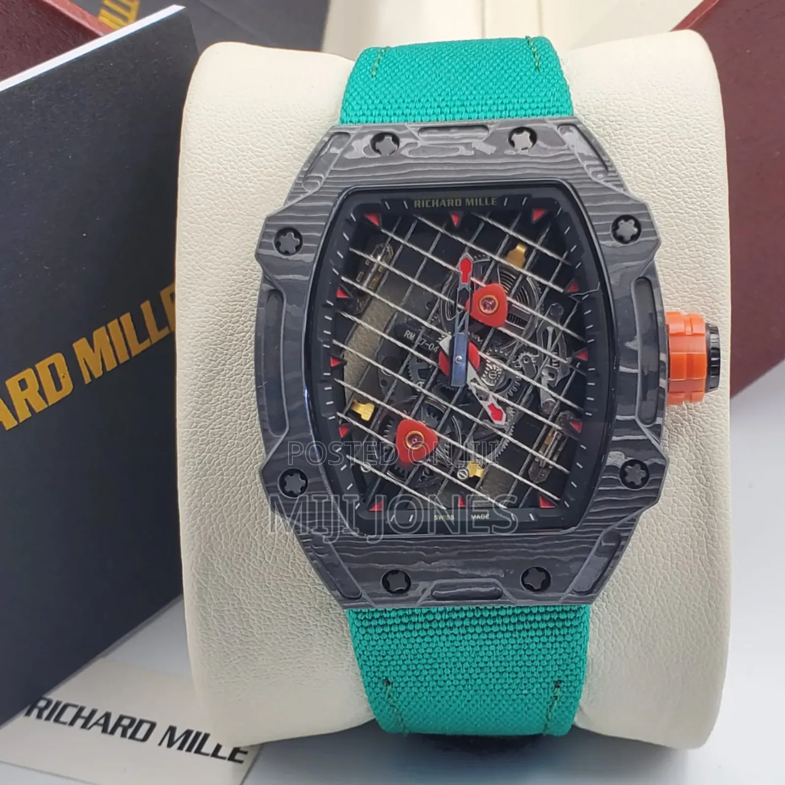 Premium Rm Style Automatic Watch | Leather Strap | Men's Collection
