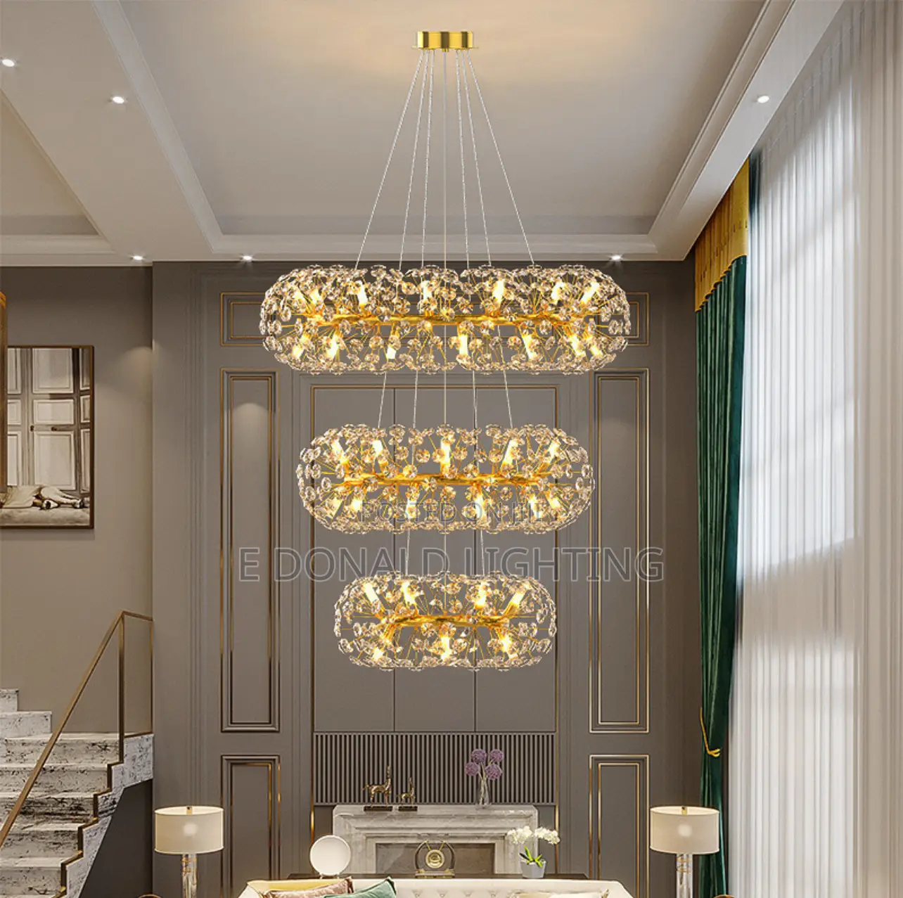 Luxury Led Chandelier Light