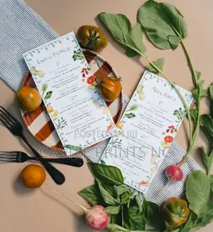 Menu Cards