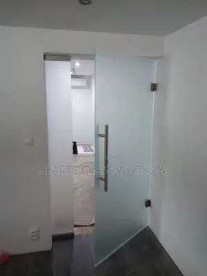 Hinge Tempered Glass Door (Frosted)