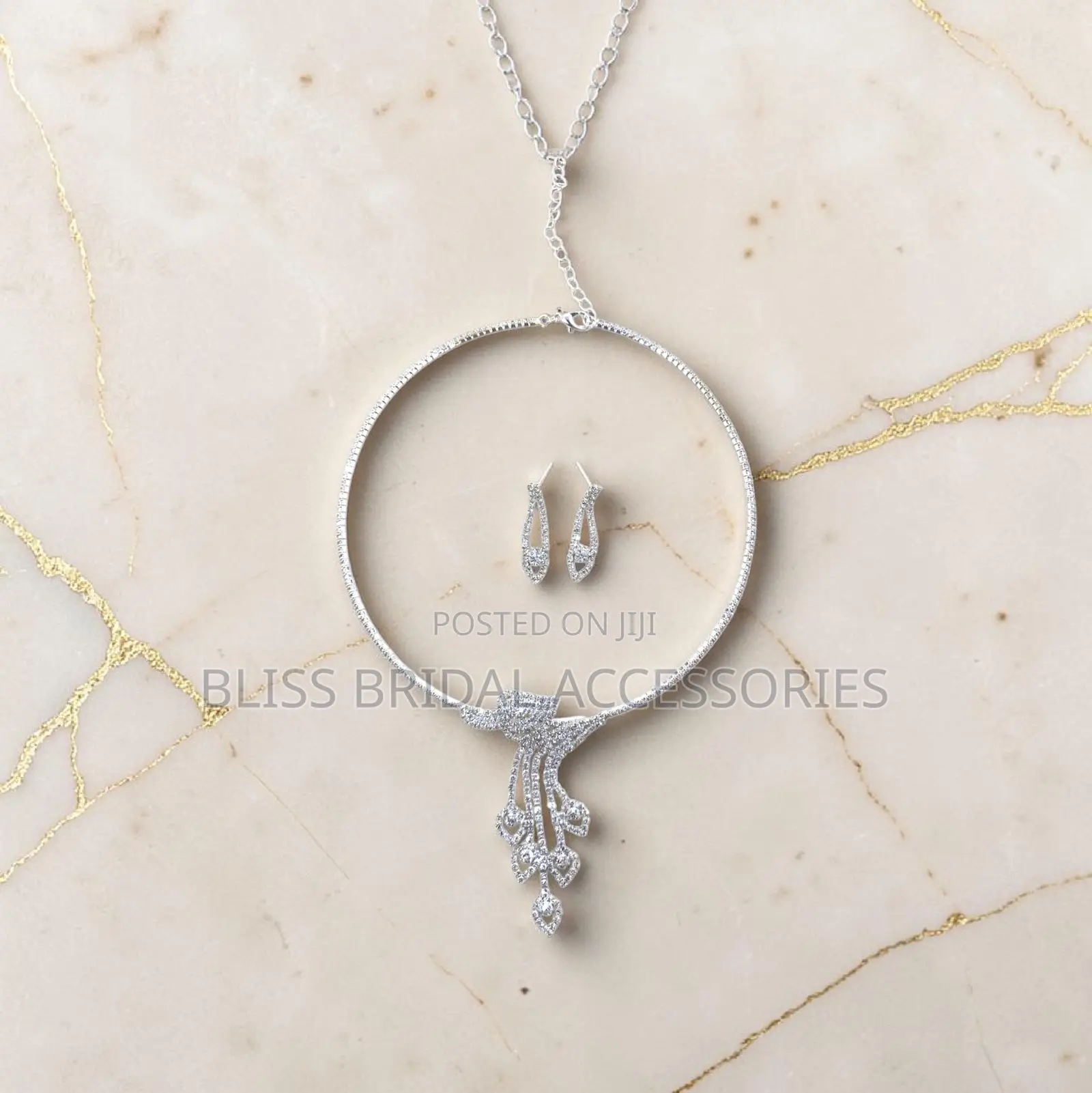 Silver Bridal Set
