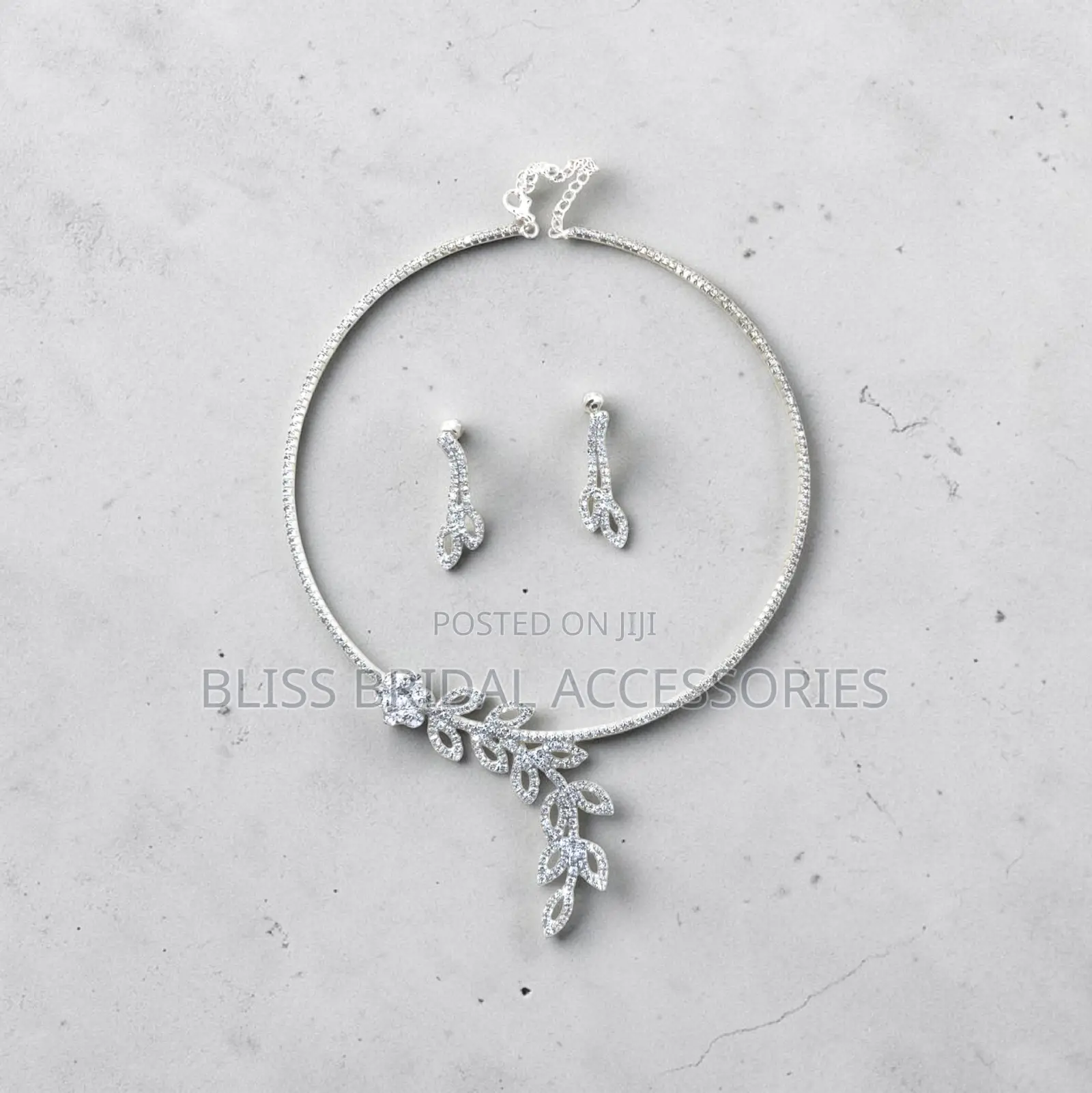 Silver Bridal Set