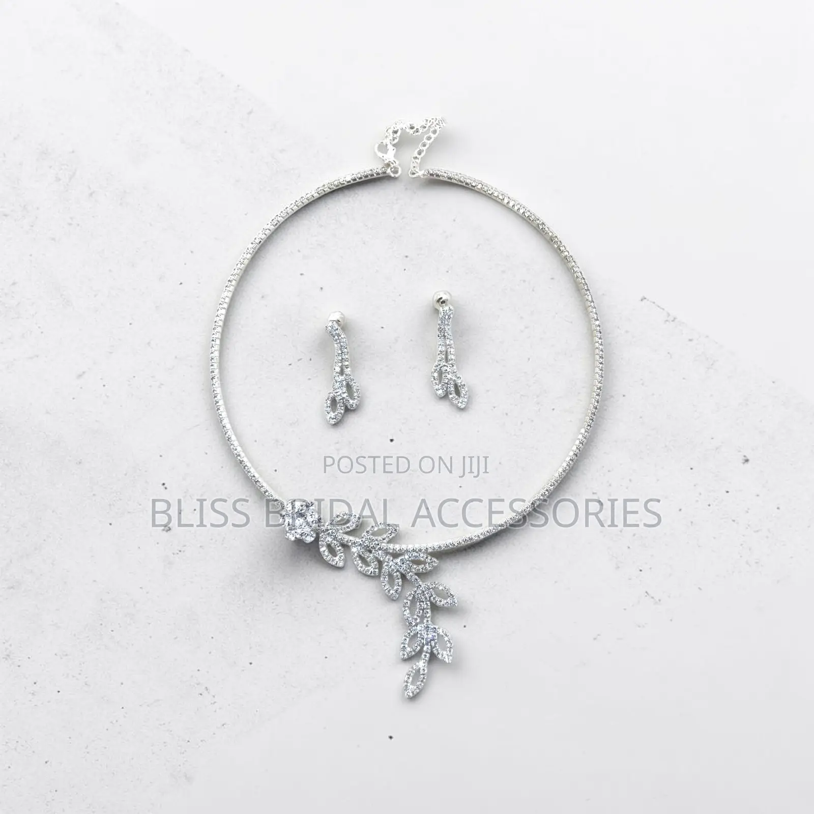 Silver Bridal Set