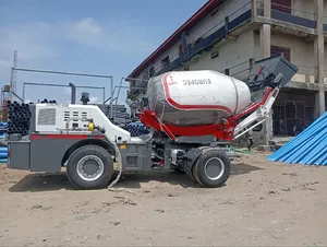 6.5cubic Mobile Concrete Mixer