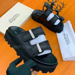Original Quality Alexander McQueen Pam Slippers for Men