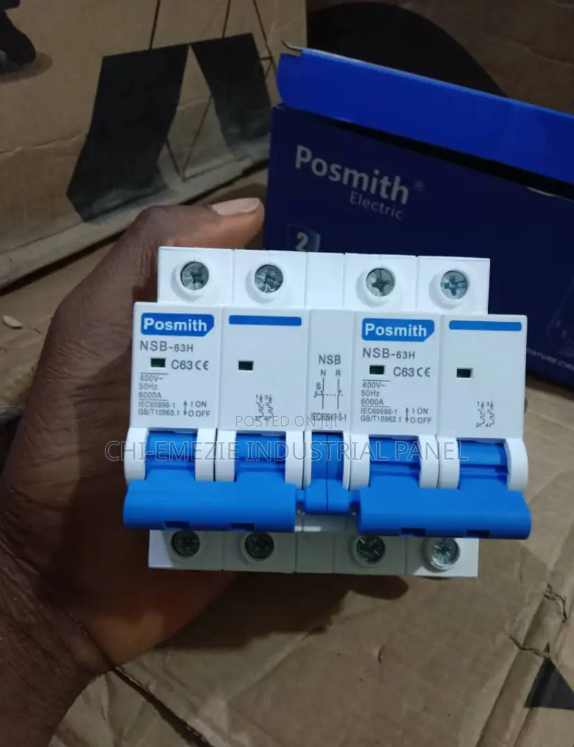 Original 63a Manual Changeover Breaker (2 Pole) Interlocked MCB Switch