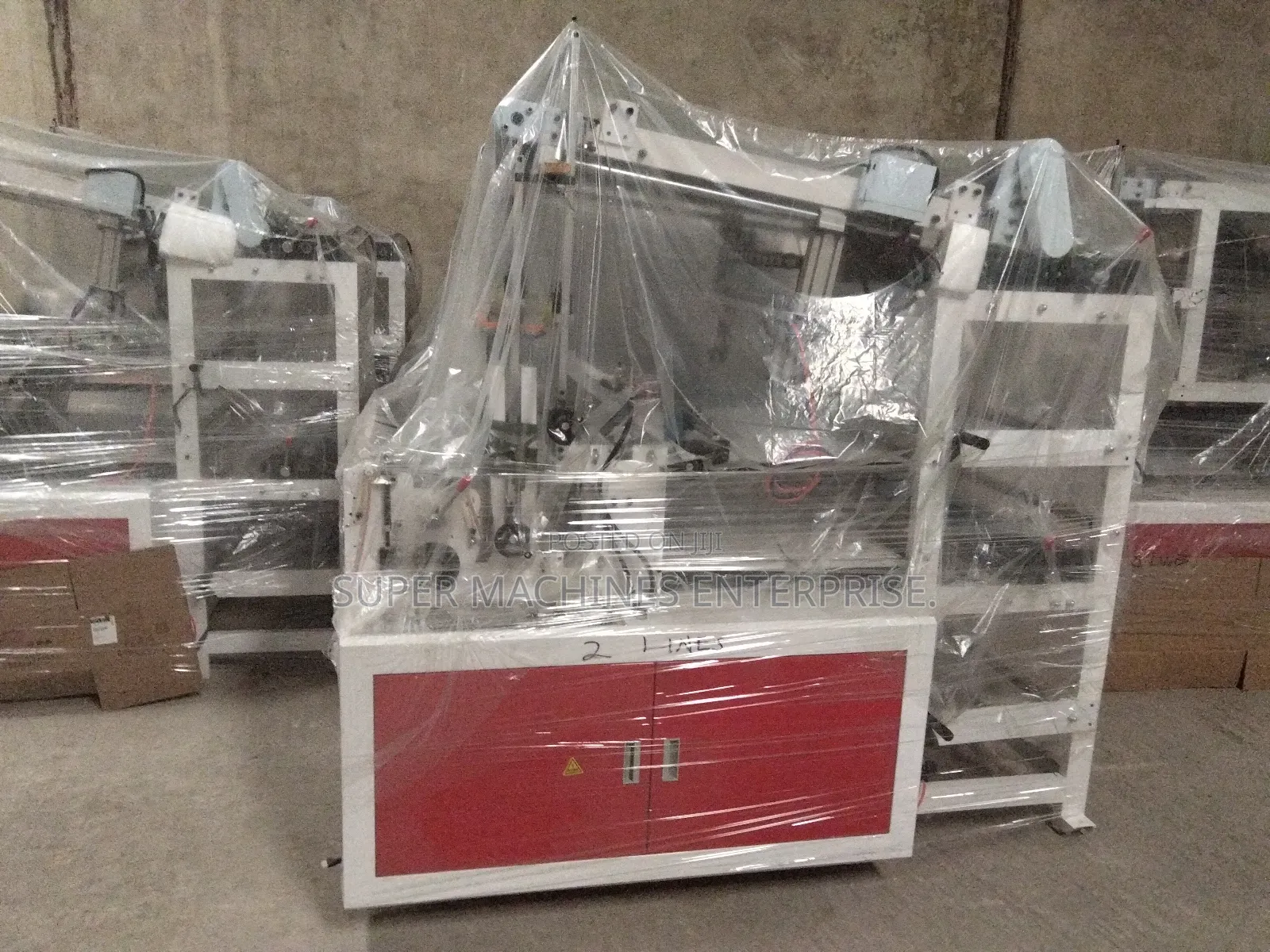 800mm Double Deck Bag Making Machine 2 Lines