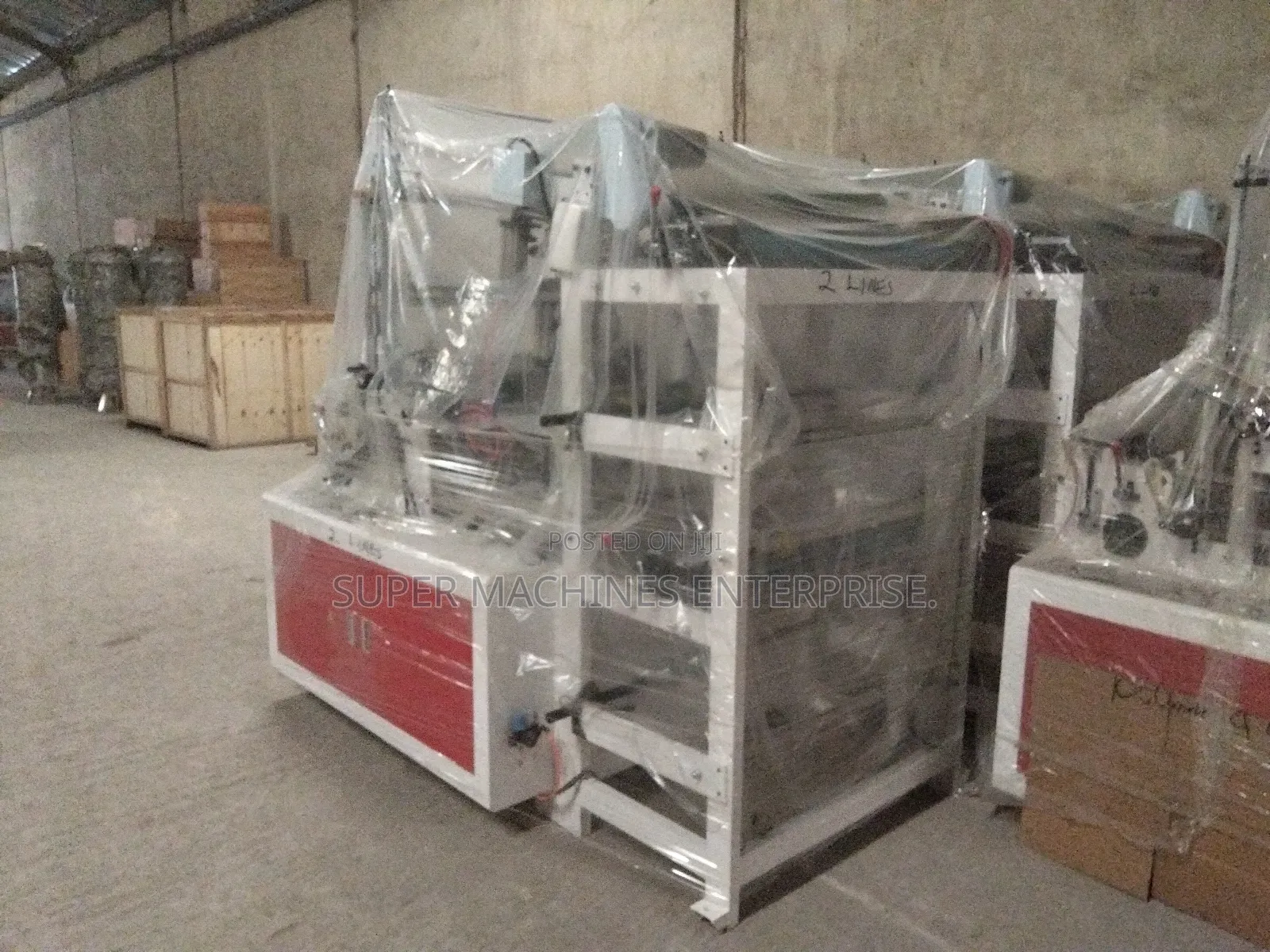 800mm Double Deck Bag Making Machine 2 Lines