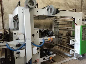 Nylon Printing Machine 4 Colour Flexo Long Frame