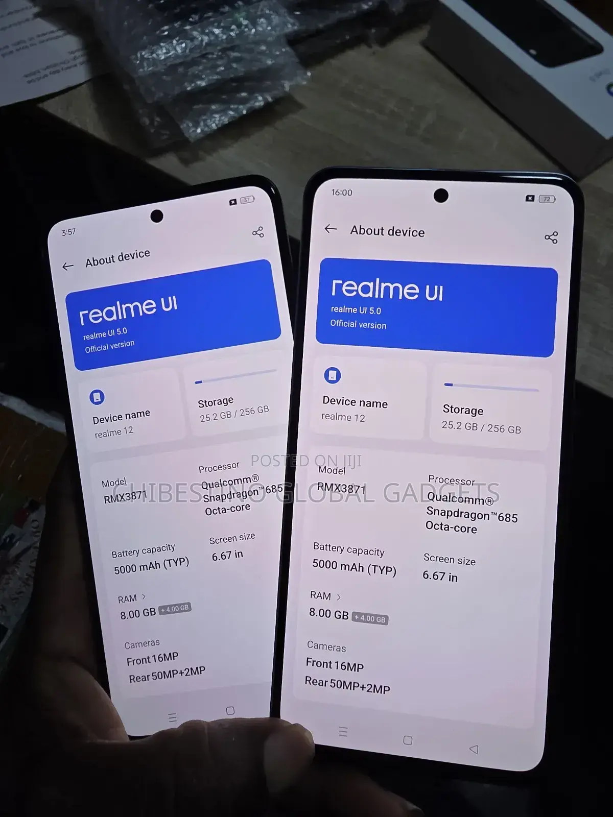 Realme 12 256 GB Black