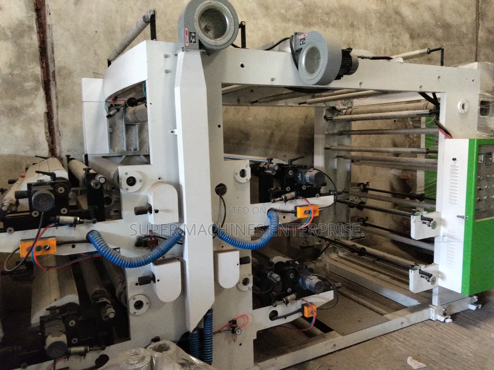 Nylon Printing Machine 4 Colour Flexo Long Frame