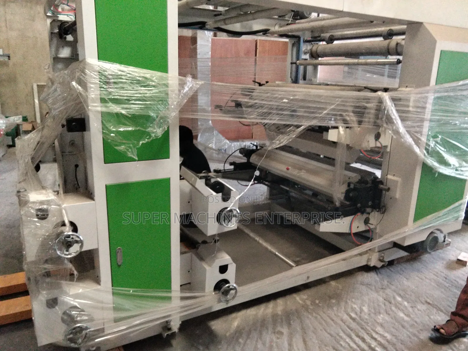 Nylon Printing Machine 4 Colour Flexo Long Frame