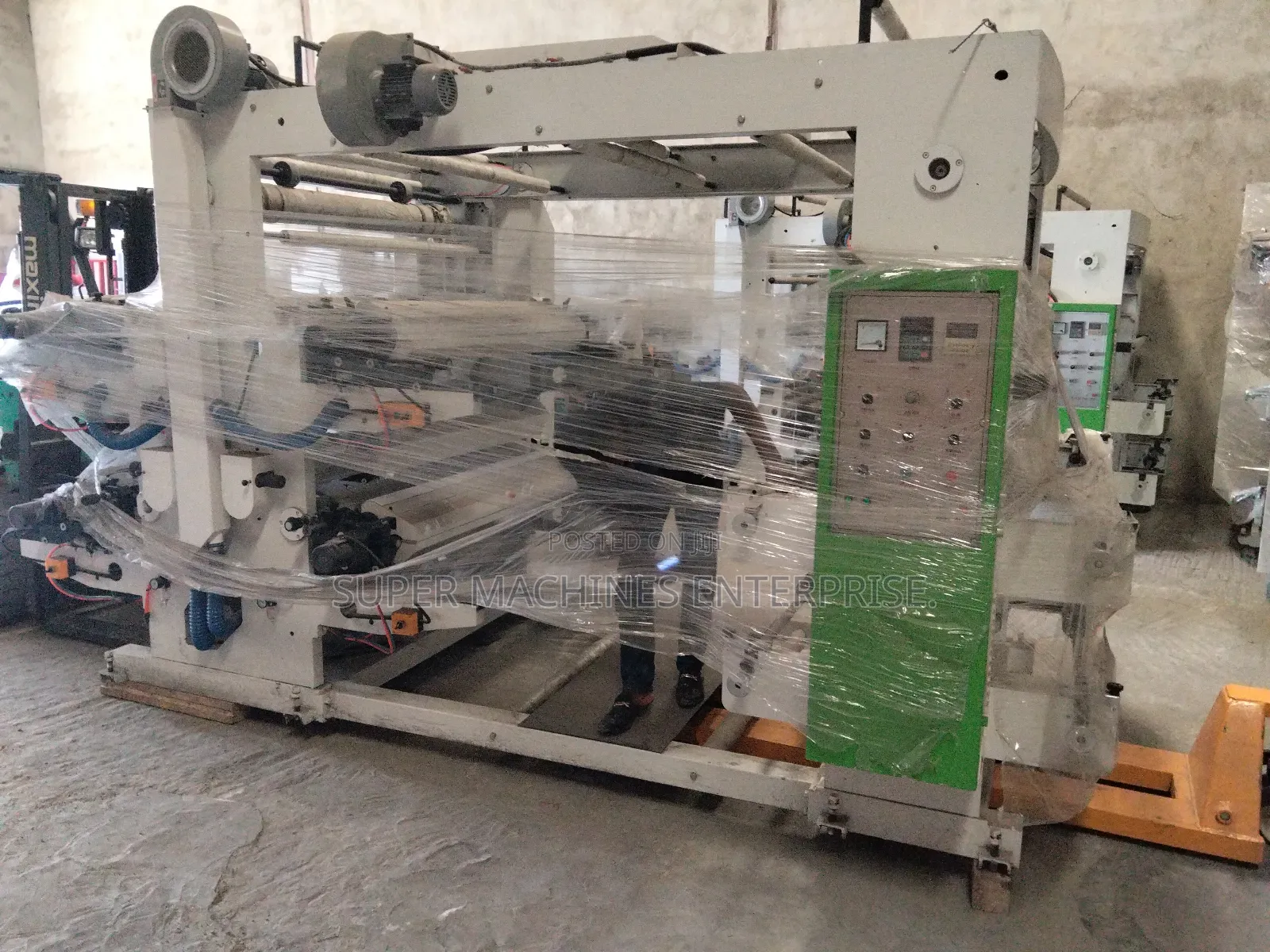 Nylon Printing Machine 4 Colour Flexo Long Frame