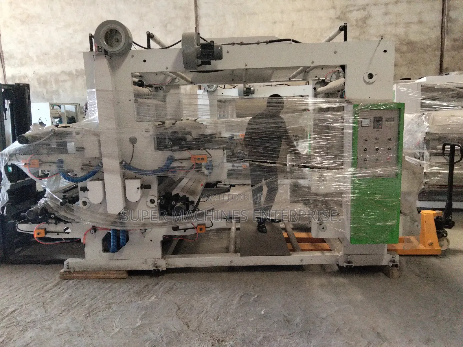 Nylon Printing Machine 4 Colour Flexo Long Frame