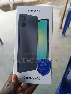 New Samsung Galaxy A06 64 GB Black