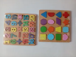 Montessori Alphabet and Shape Board