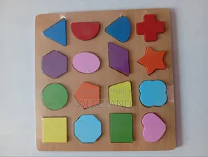 Montessori Alphabet and Shape Board