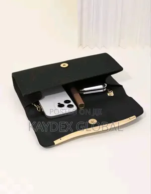 Ladies Black Clutch Purse