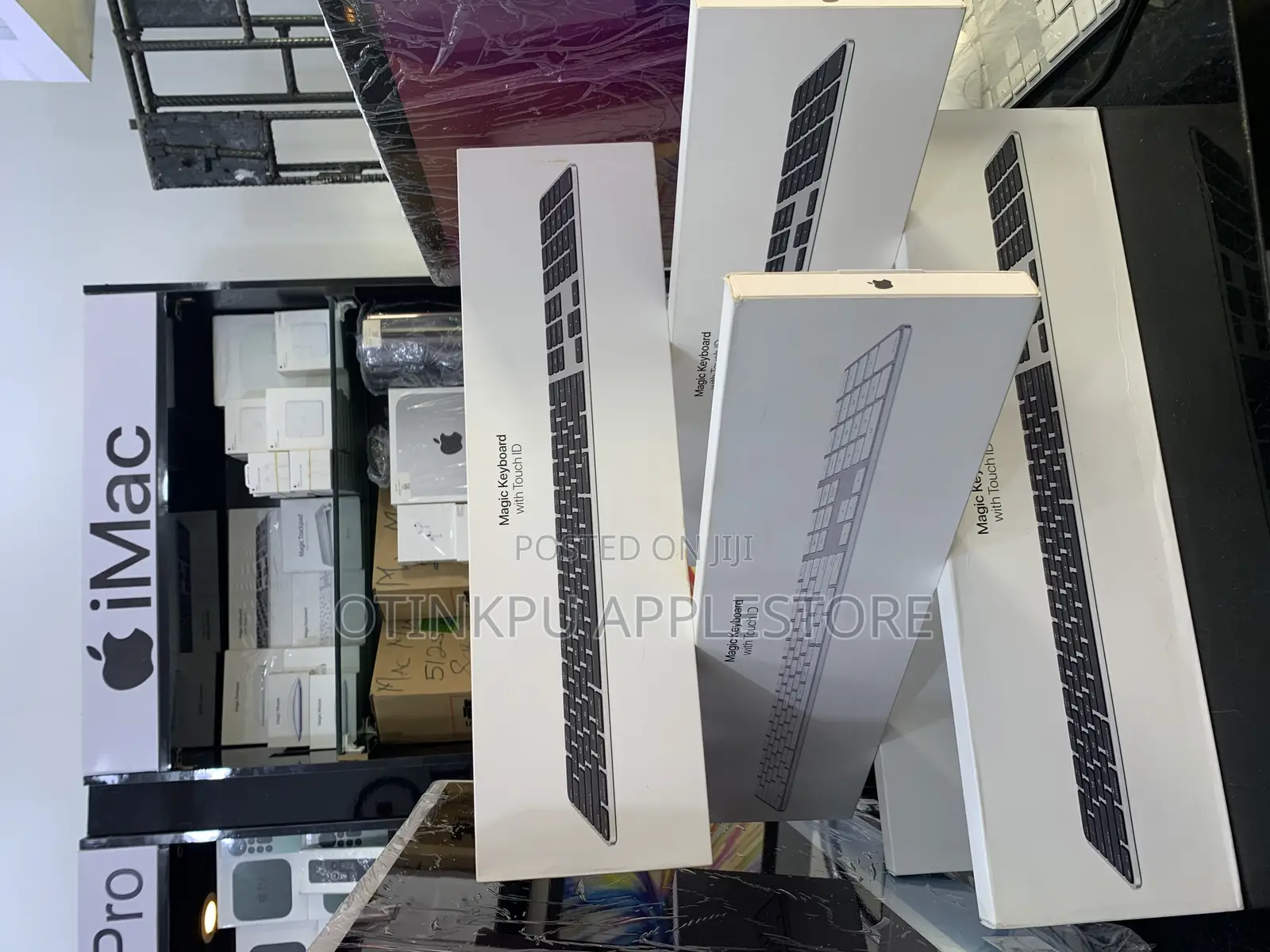 Magic Numeric Long Keyboard With Touch Id