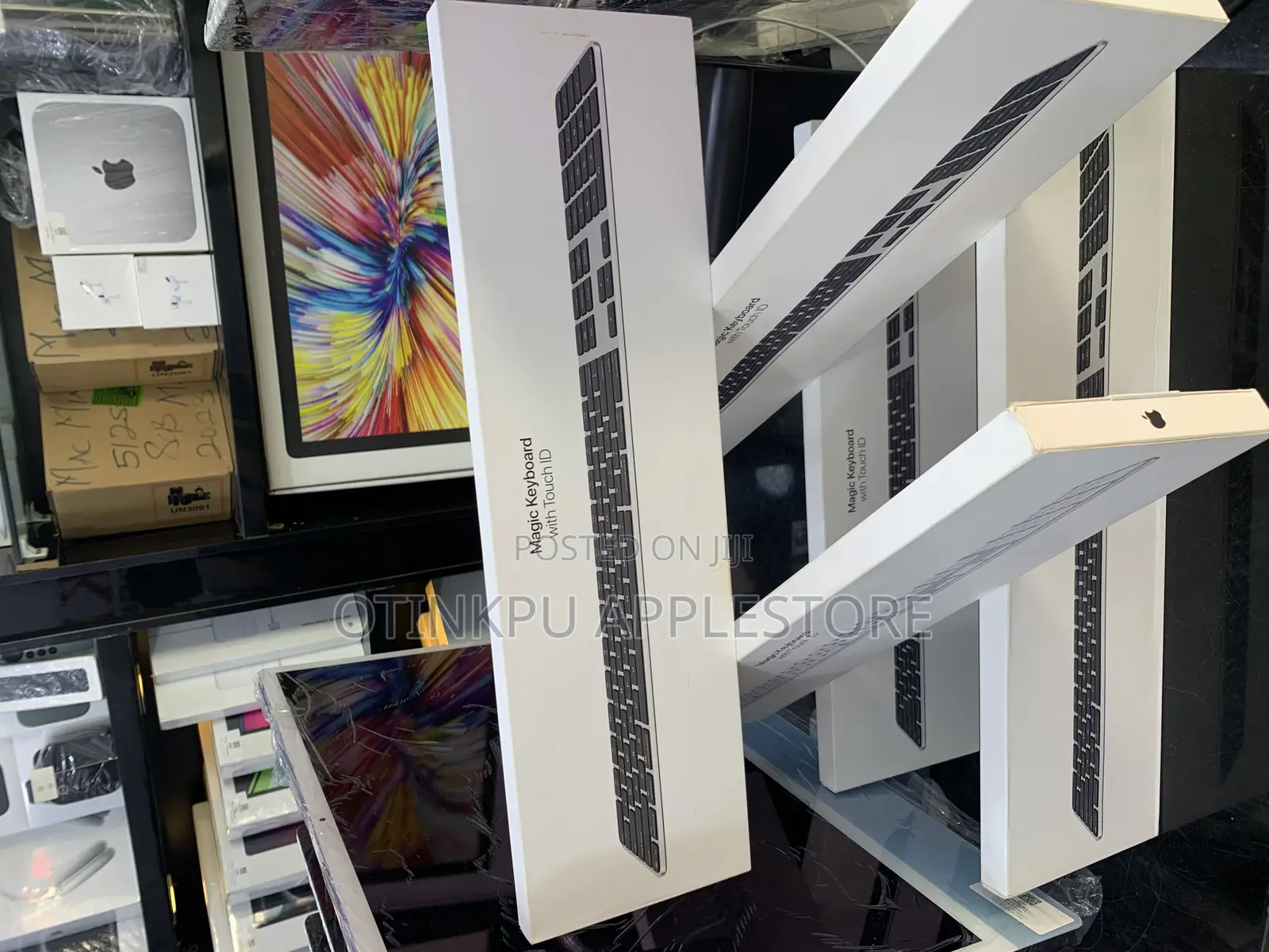 Magic Numeric Long Keyboard With Touch Id