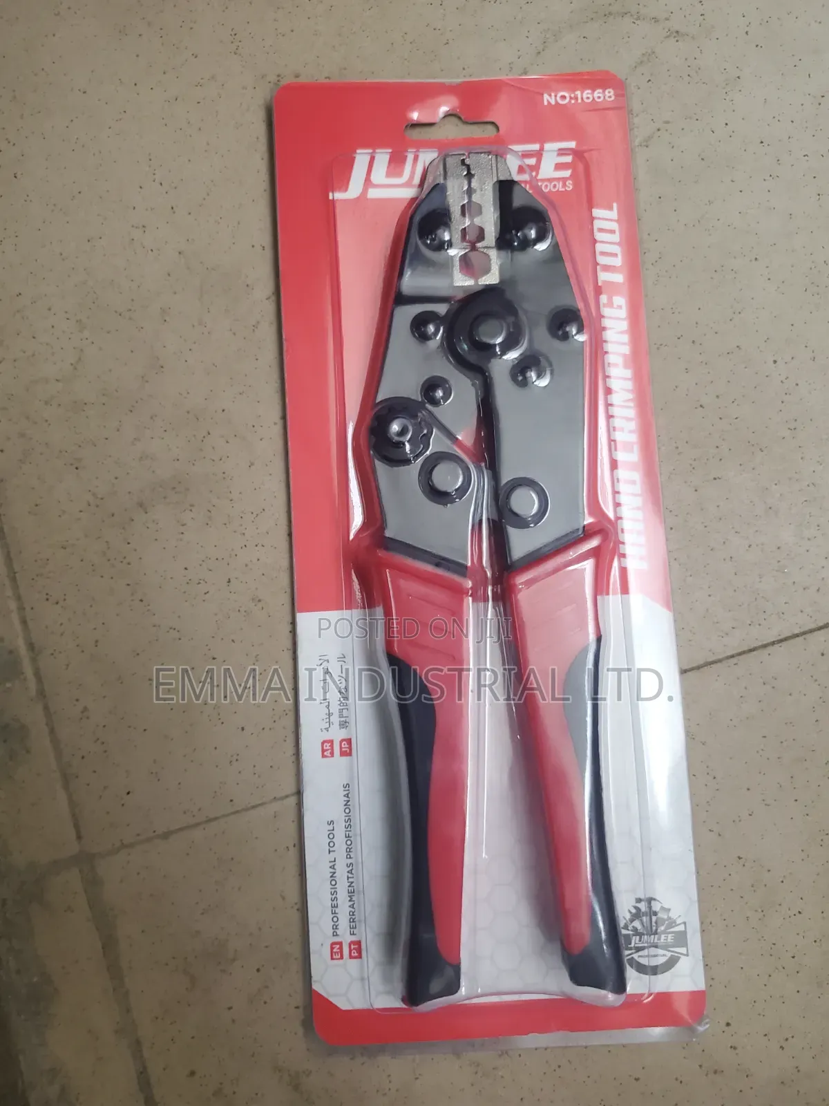 Jumlee Hand Crimping Tool (Model No: 1668).