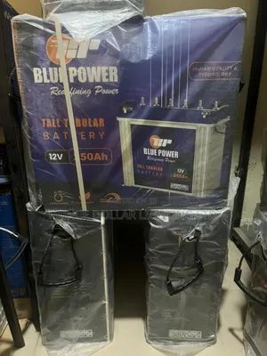 Original Blue Power Tall Tubular Batteries