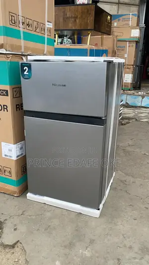 Hisense Table Top Fridge 2 Doors With A 2 Years Warranty
