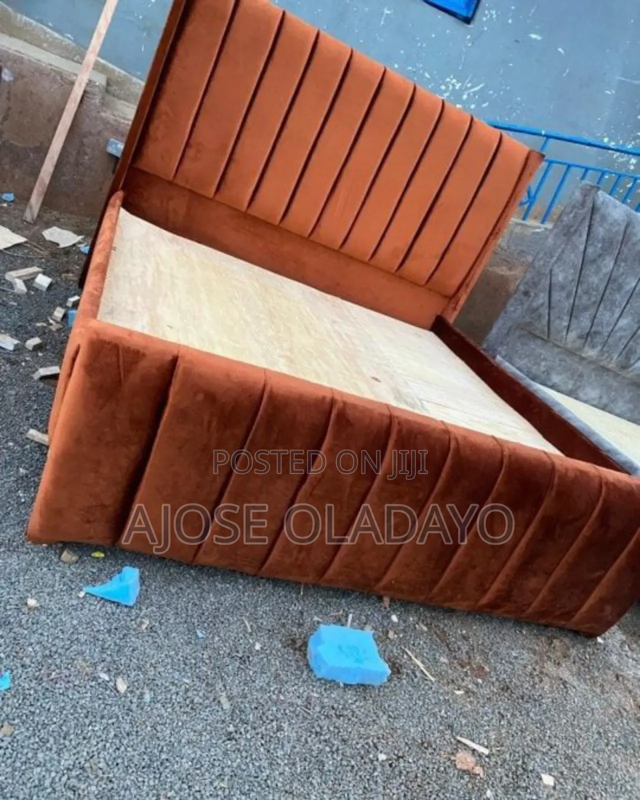 Walldrop and Bedframe
