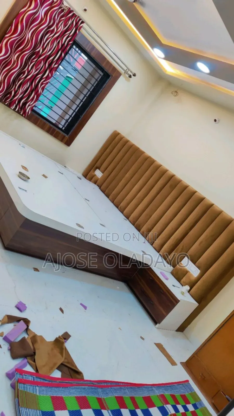 Walldrop and Bedframe