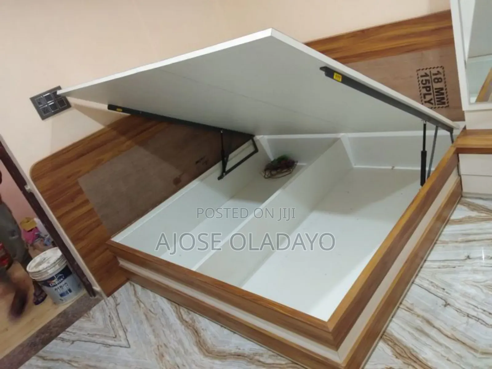 Walldrop and Bedframe