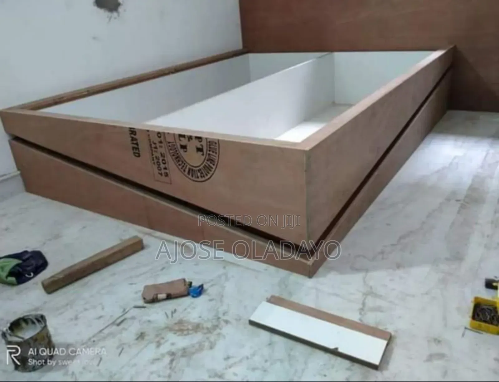 Walldrop and Bedframe