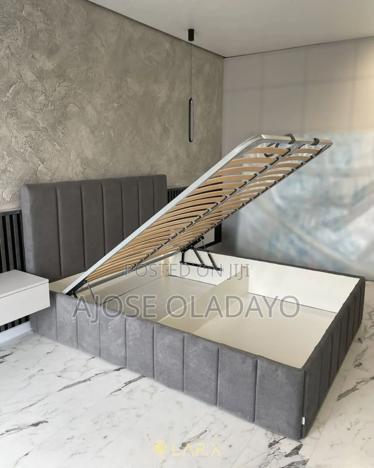 Walldrop and Bedframe
