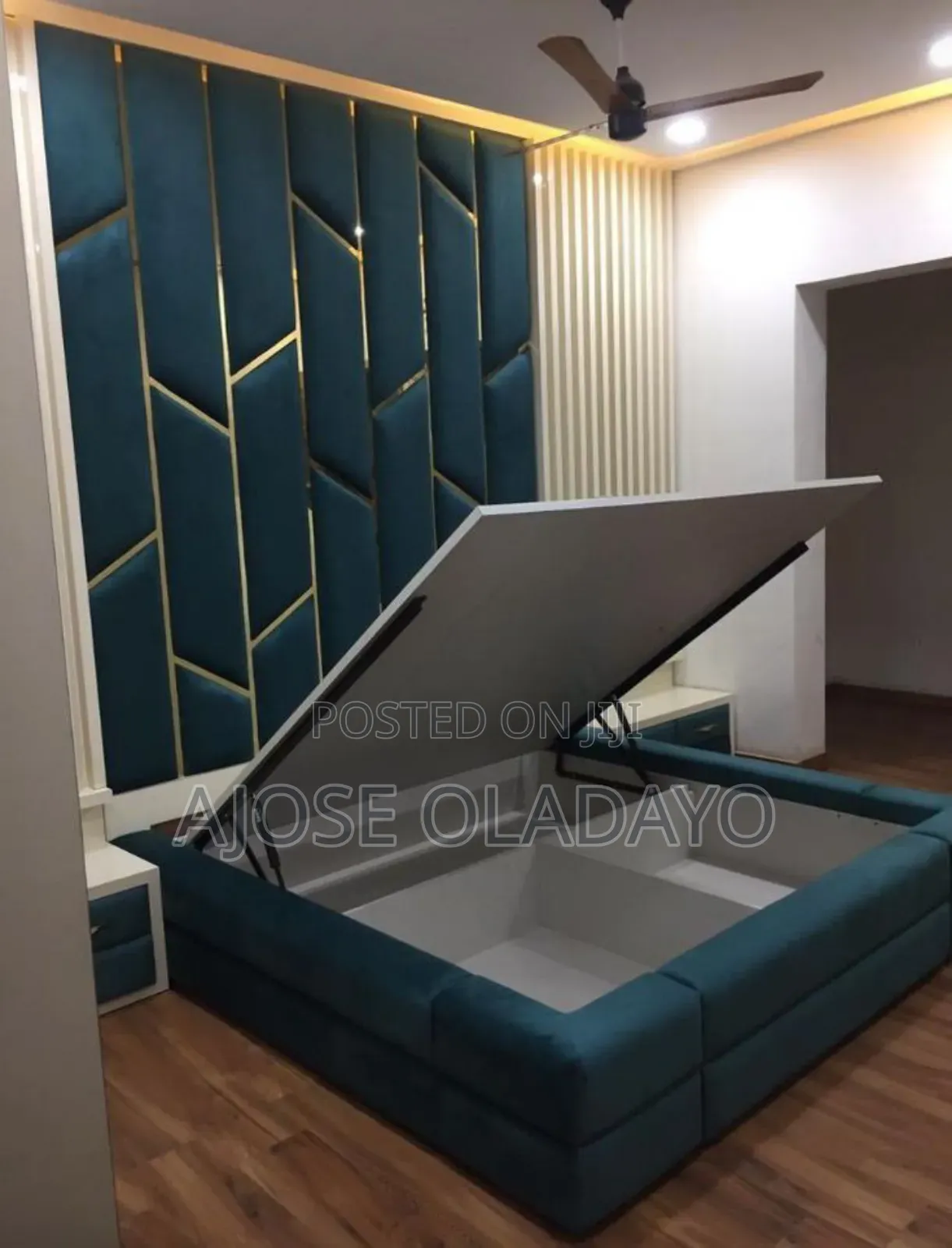 Walldrop and Bedframe