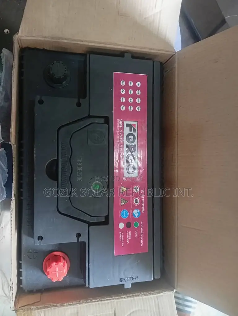 Forgo 75a Car Battery