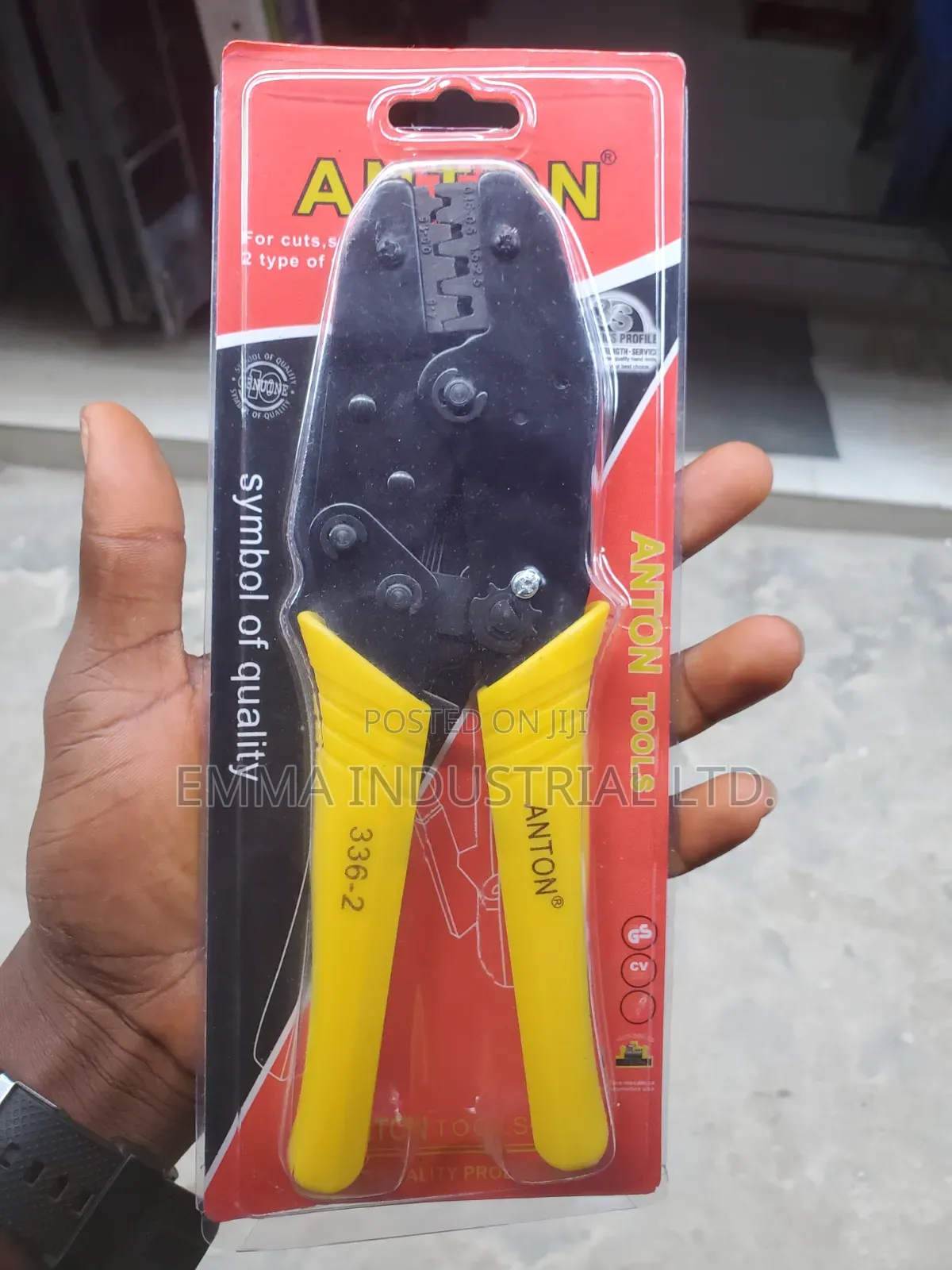 Anton Tools 336-2 Ratcheting Crimping Plier.