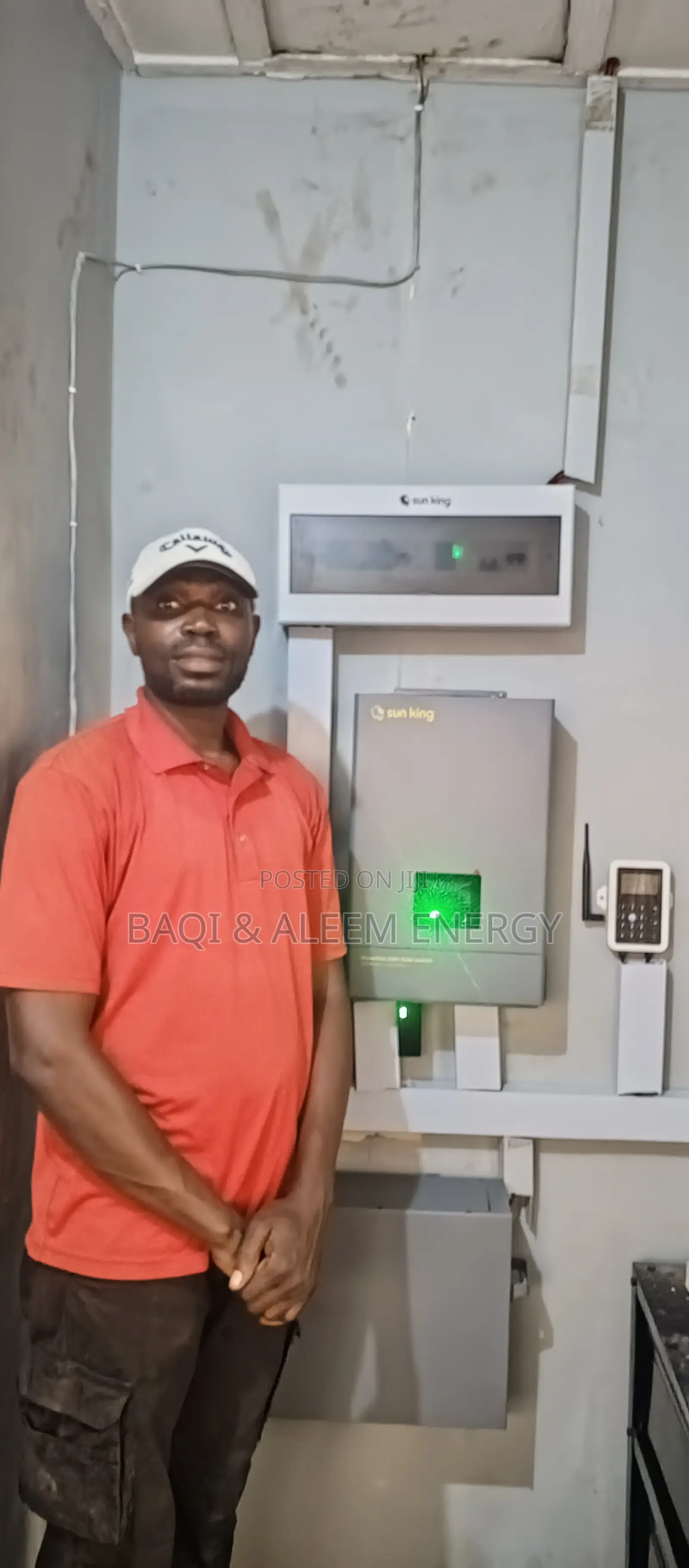 Solar Panel Installation Around Abule Egba