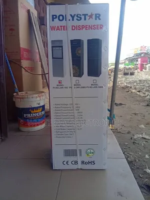 Polystar Hot Cold Water Dispenser With Fridge ( High Quality ) 2 Yrs