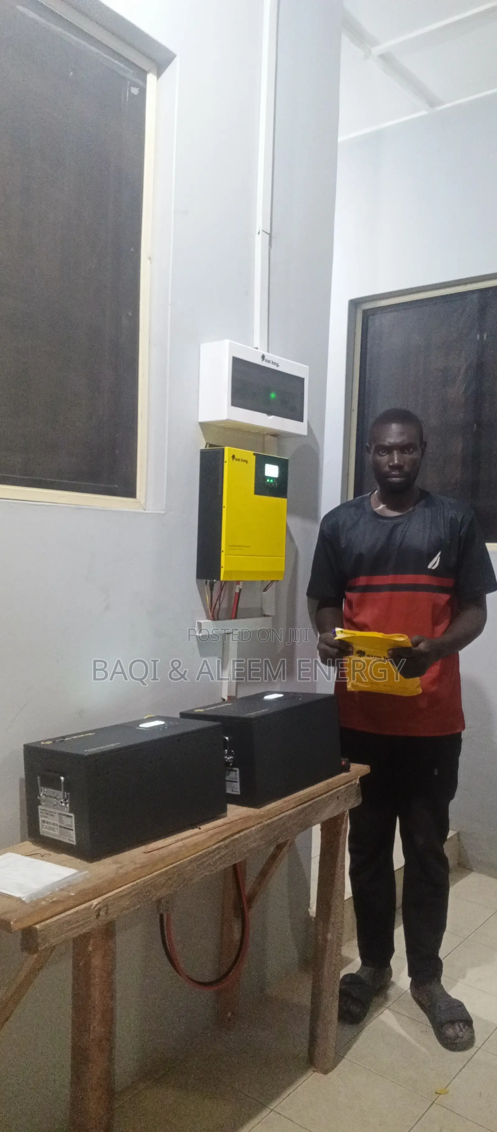 Solar Panel Installation Around Abule Egba