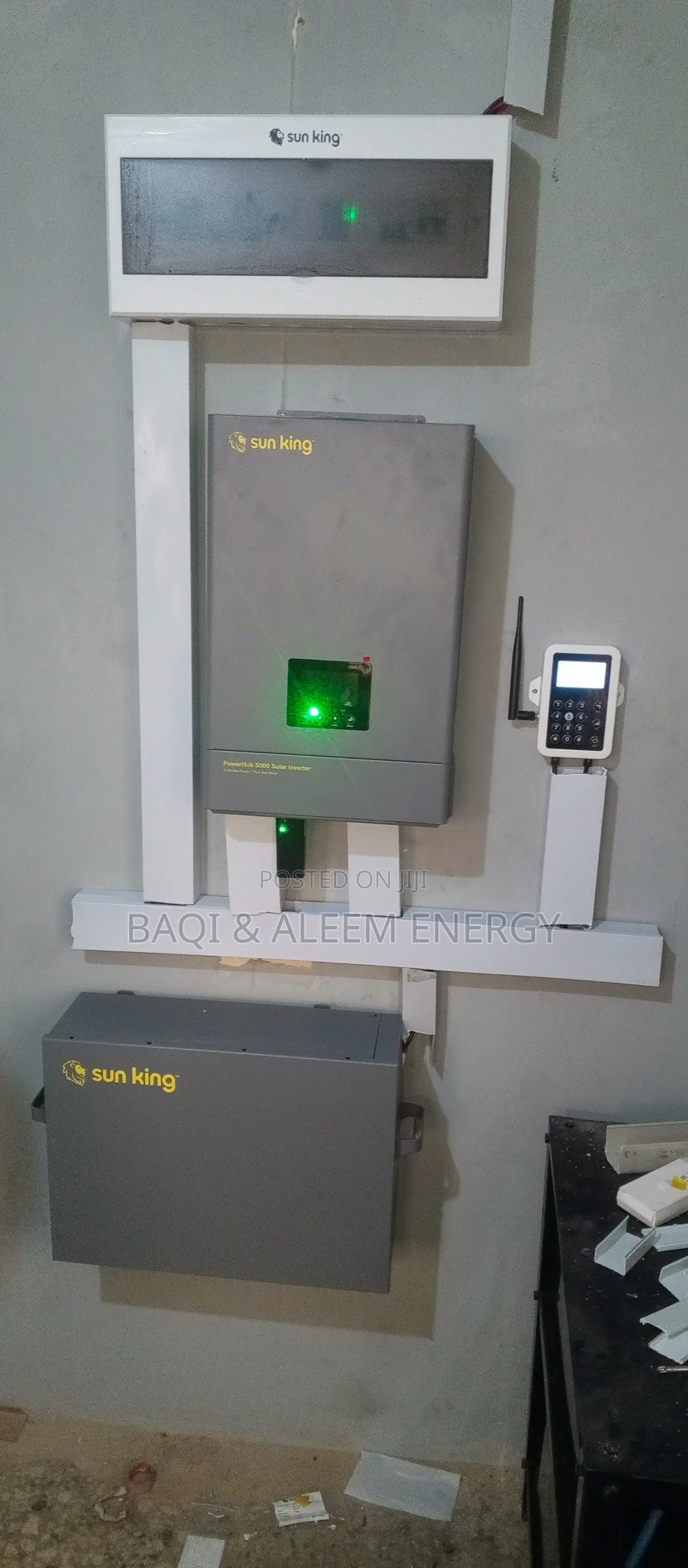 Solar Panel Installation Around Abule Egba