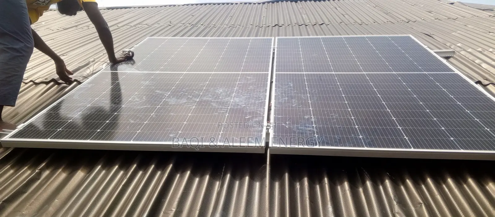 Solar Panel Installation Around Abule Egba