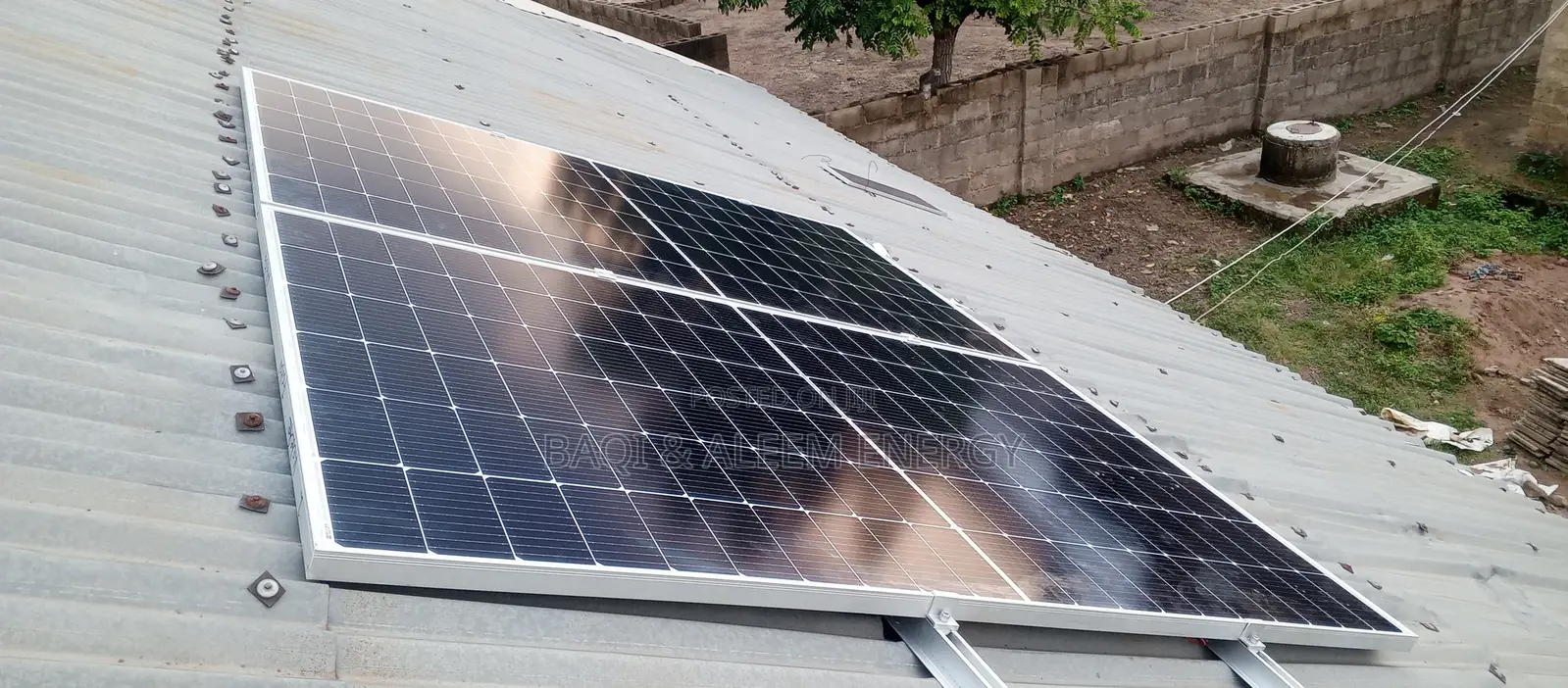 Solar Panel Installation Around Abule Egba