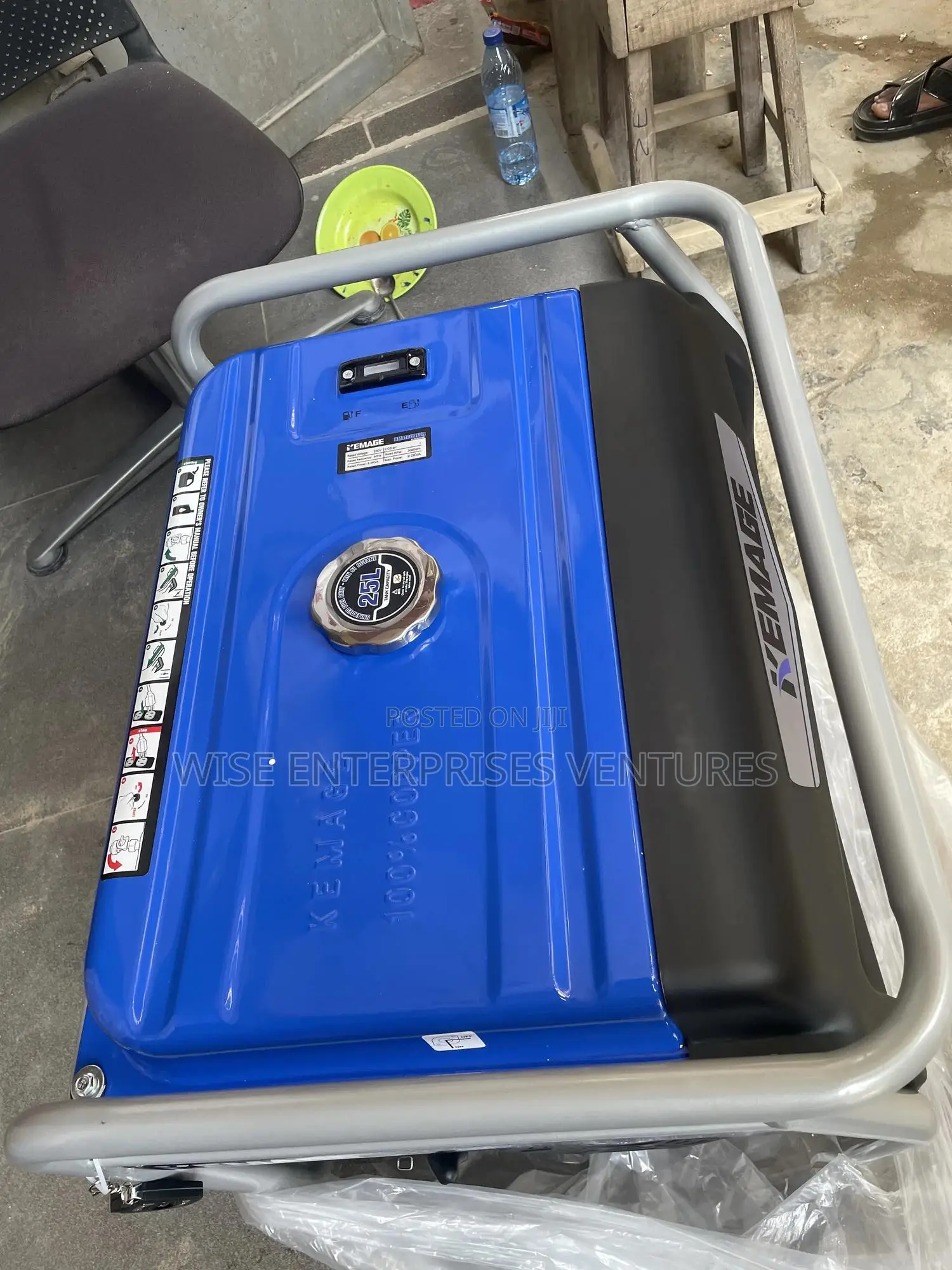 Kemage 1000e2r 9kva Generator 100% Copper Remote Control