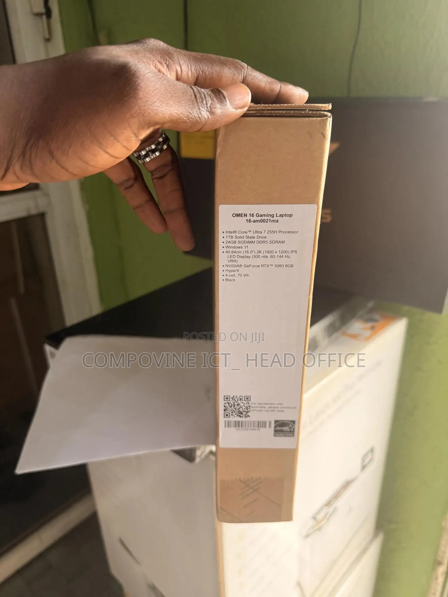 New Laptop HP Omen 16 24GB Intel Core Ultra 7 SSD 1T