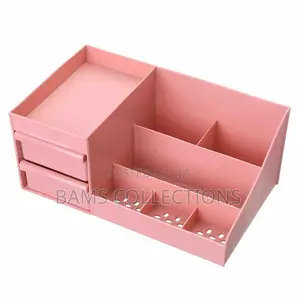 Double Drawer Cosmetic Storage Box